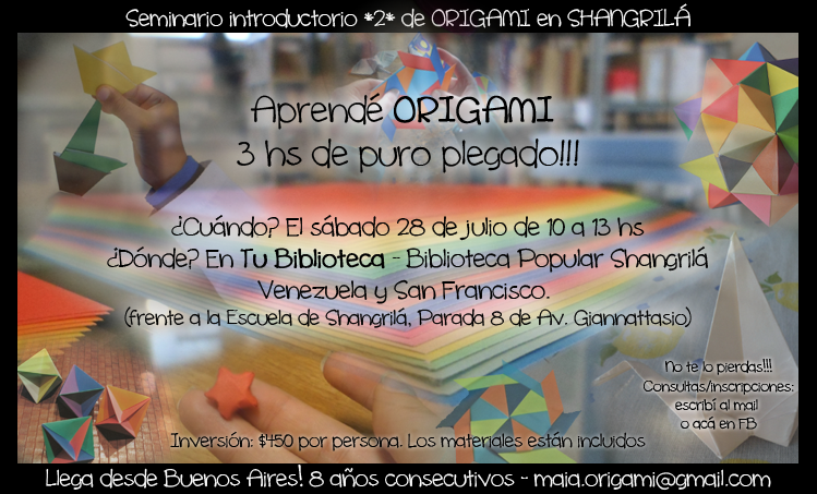 Seminario introductorio *2* de ORIGAMI