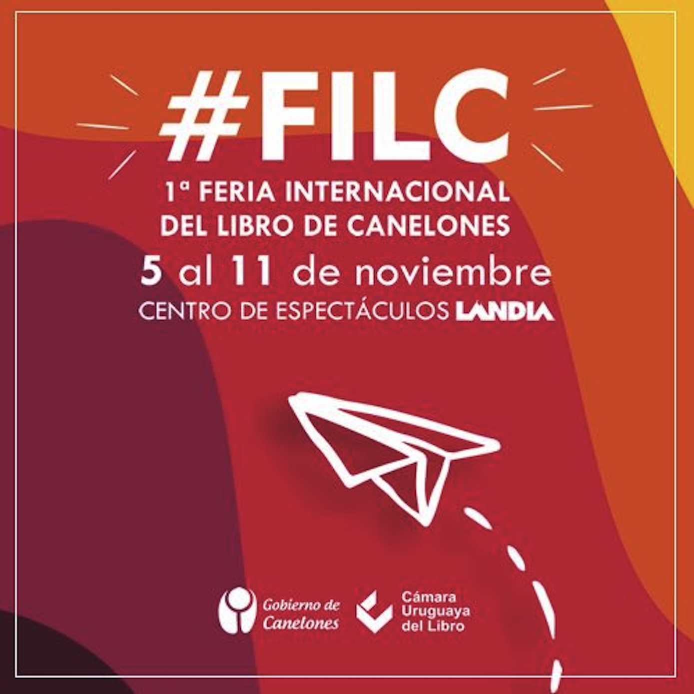 Primera Feria Internacional del Libro de Canelones: Del 5 al 11 de noviembre